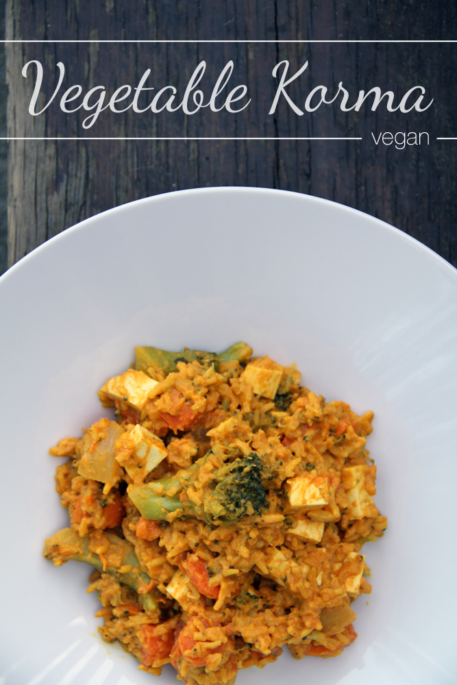 Vegan Vegetable Korma Active Vegetarian