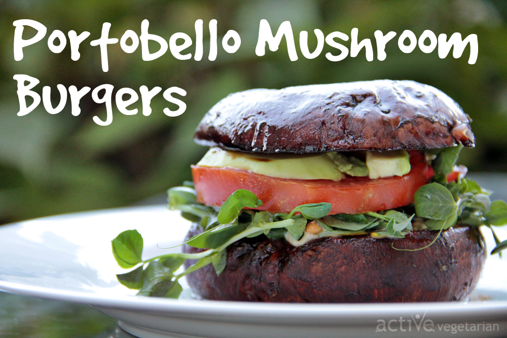 Portobello Mushroom Burger - china study