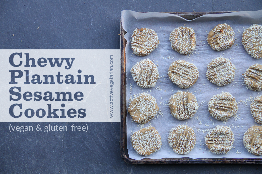 Chewy Plantain Sesame Cookies2